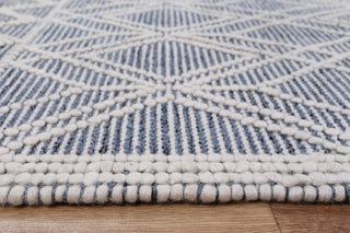 Perla Ivy Navy Wool Rug