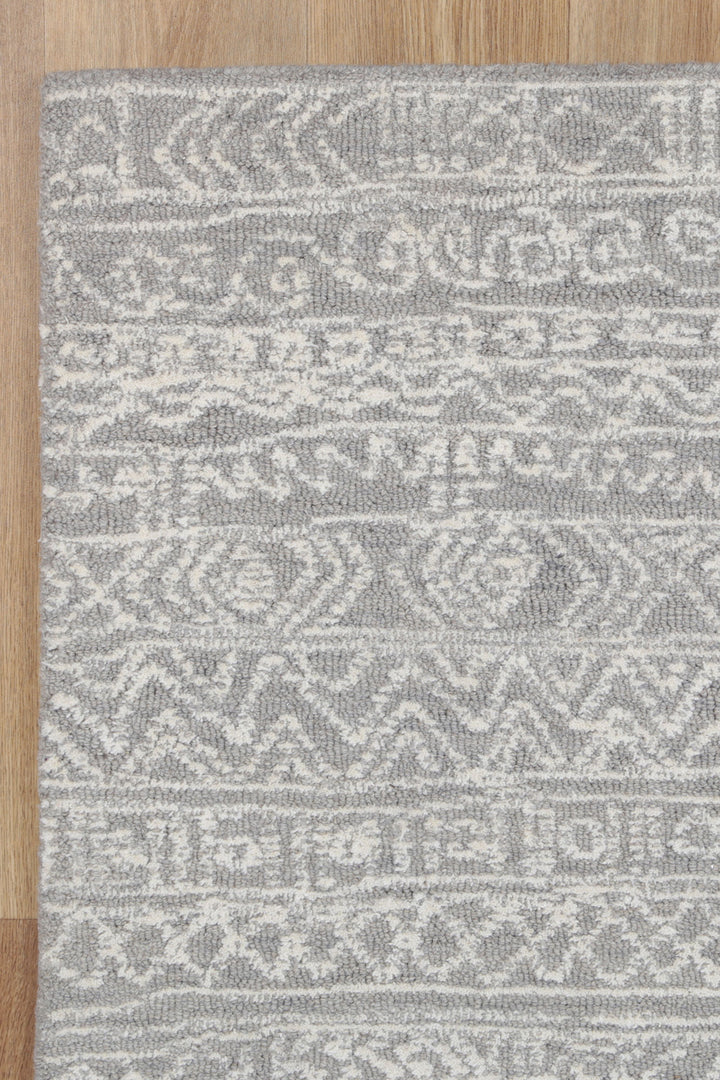 Inca 01D ASH Wool Rug