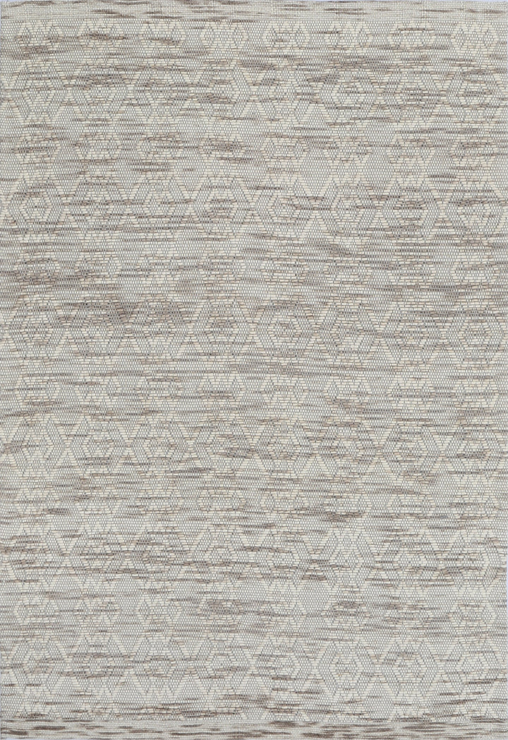 Avoca Diamond Beige Wool Rug