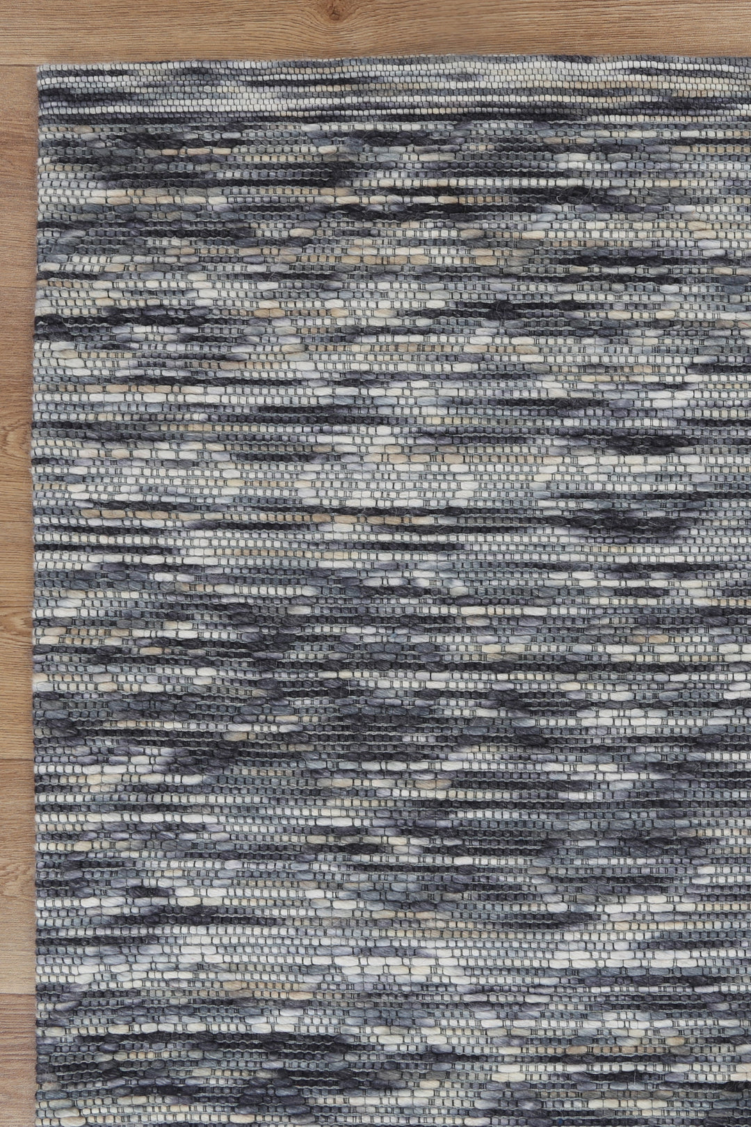 Avoca Diamond Stone Wool Rug
