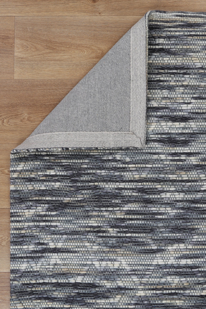 Avoca Diamond Stone Wool Rug