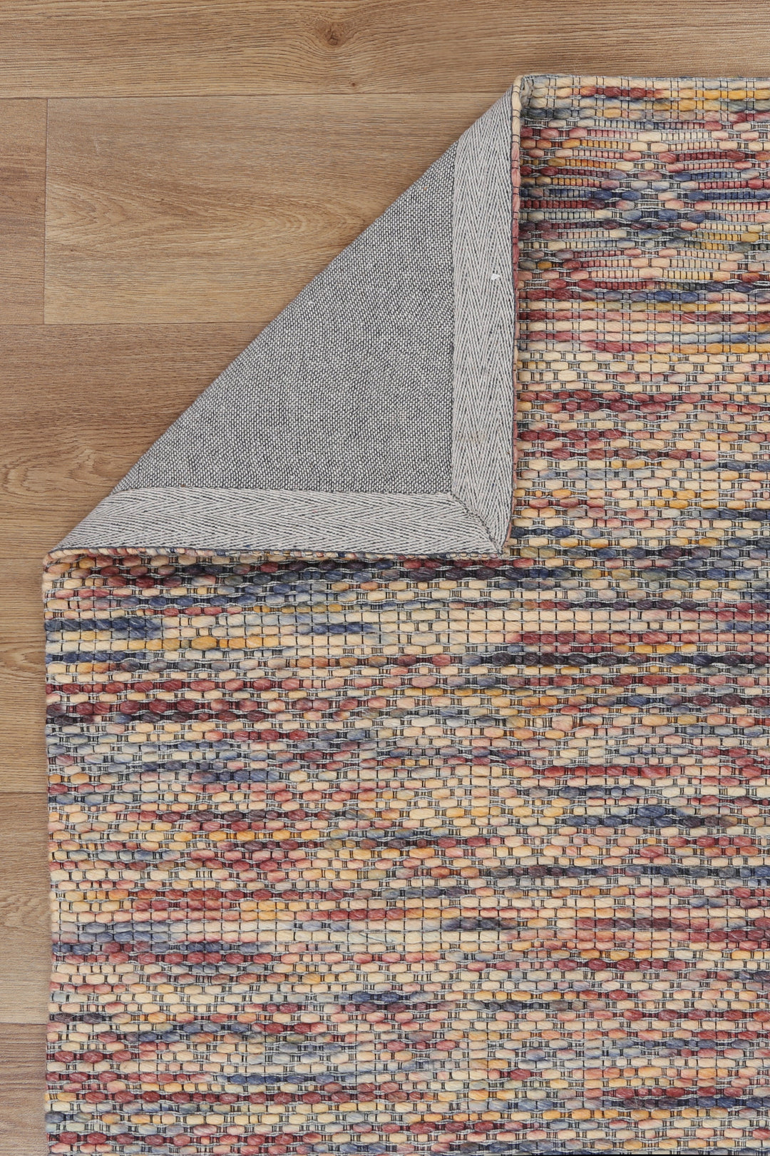 Avoca Chevron Multi Wool Rug