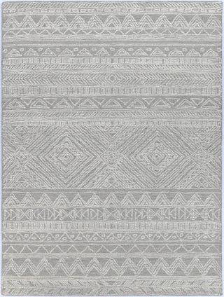 Zulu Tribal Ash Wool Rug