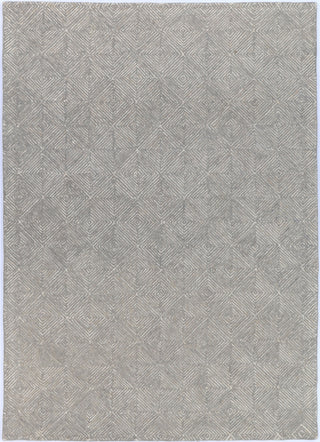 Diamond Modern Ash Wool Rug