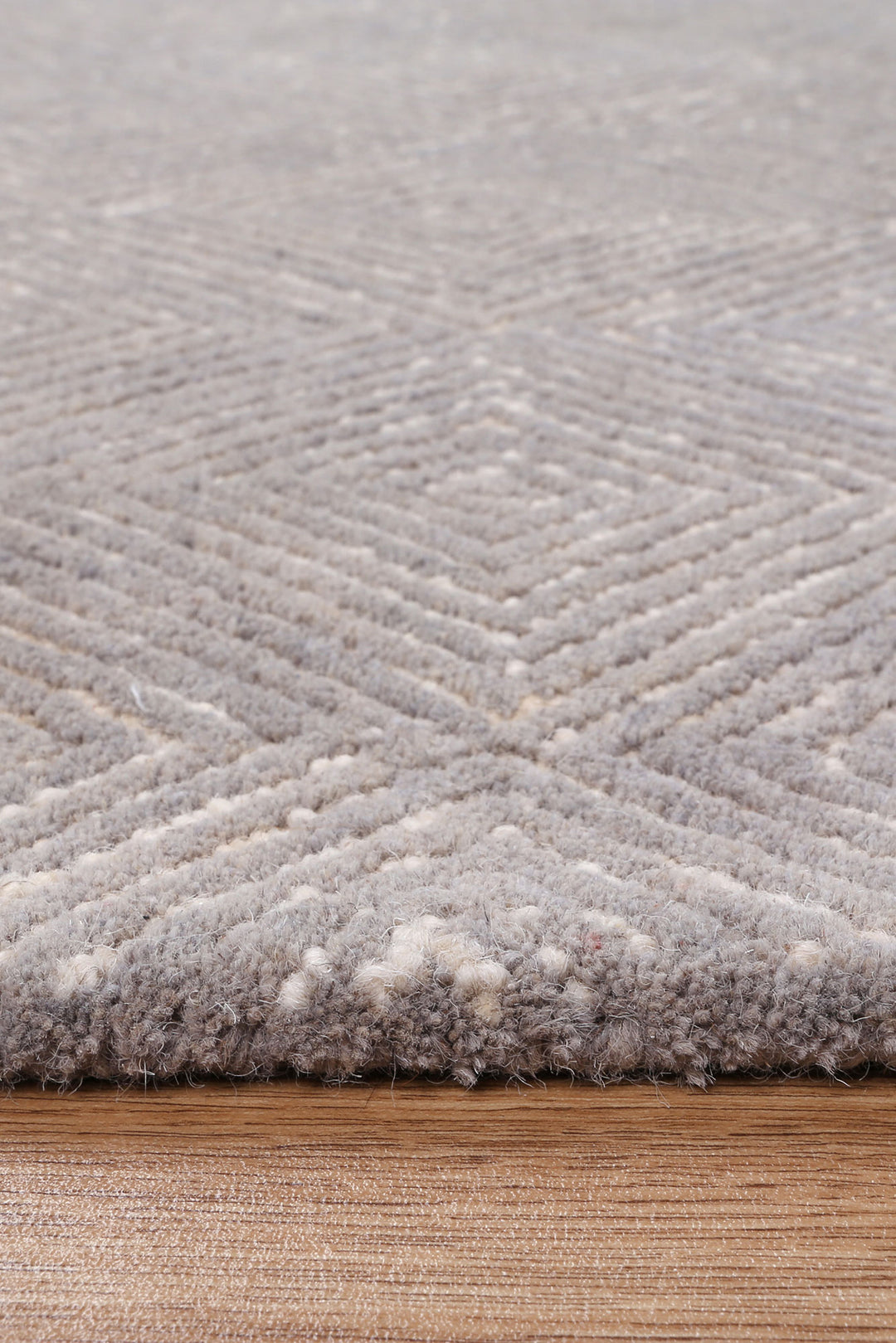 Diamond 05C Ash Wool Rug