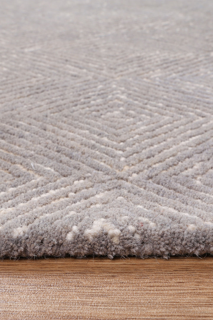 Diamond 05C Ash Wool Rug