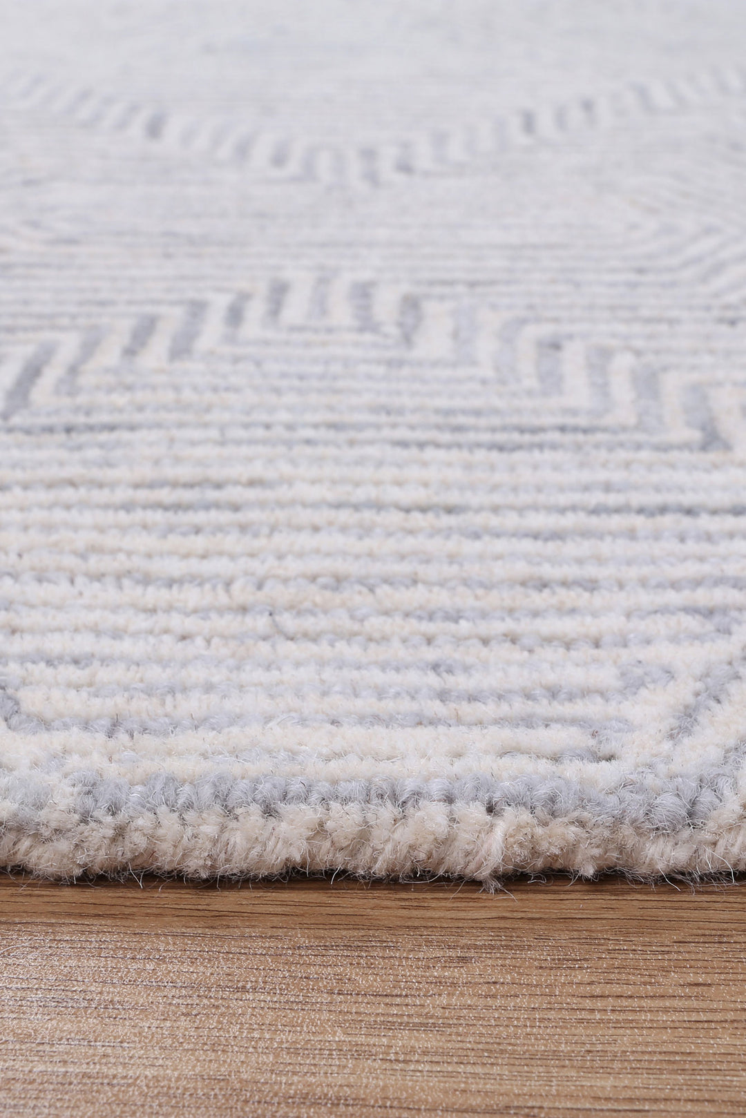 Aquila 06B Grey Rug Wool Rug