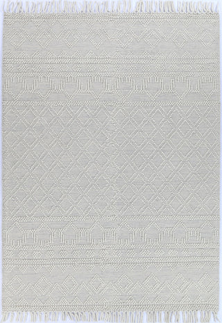Perla Mia Grey Wool  Rug