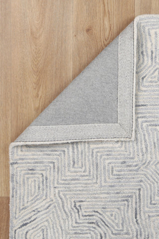 Maze Tribal Grey Rug