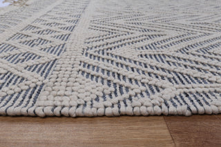 Perla Zoe Navy Wool Rug