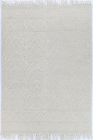 Perla Zoe Grey Wool Rug
