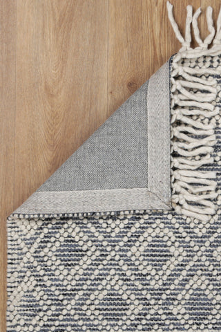Perla Ada Navy Wool Rug