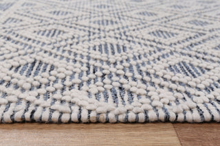 Perla Ada Navy Wool Rug