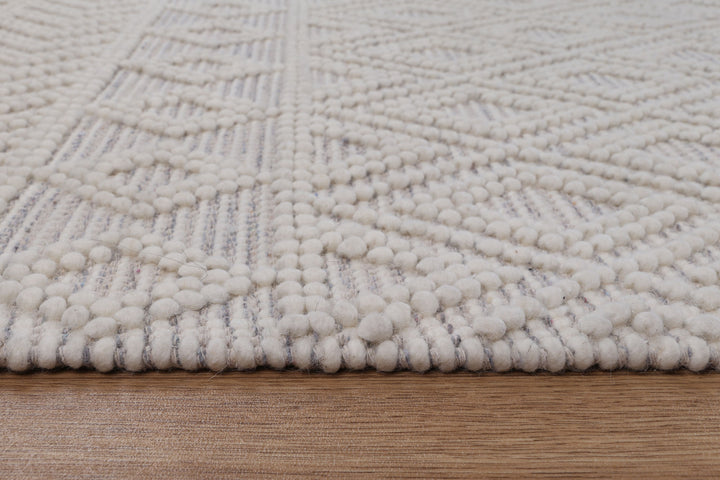 Perla Ada Grey Rug (No Fringe)