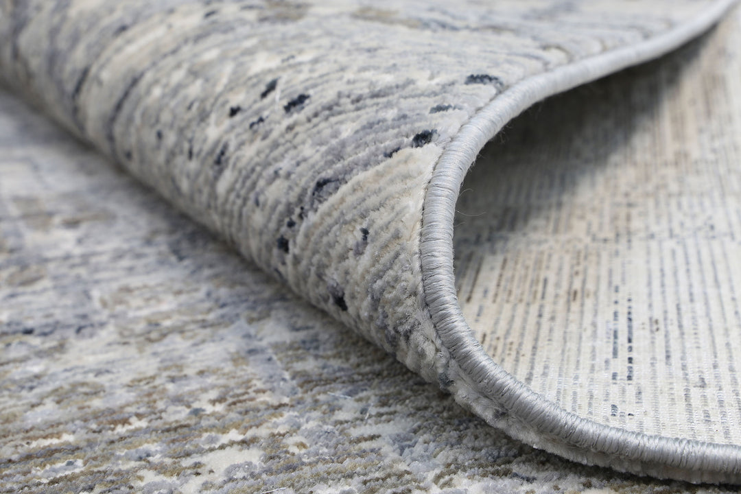 Astraeus Mira Ash Abstract Rug