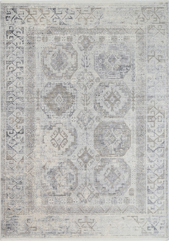 Astraeus Vega Ash Aztec Rug