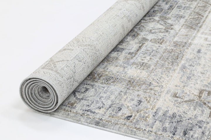 Astraeus Vega Ash Aztec Rug