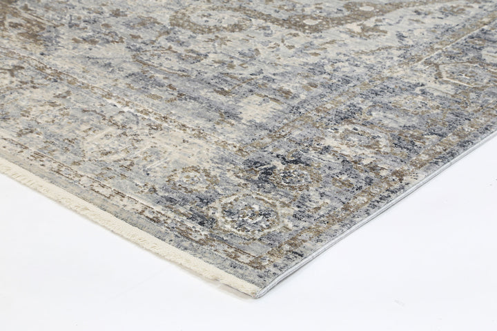 Astraeus Kurhah Ash Medalion Rug