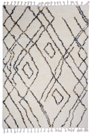 MARRAKESH Soft Shaggy Cream Rug