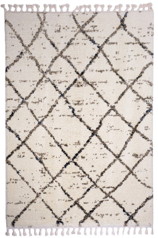 MARRAKESH Soft Shaggy Cream Rug
