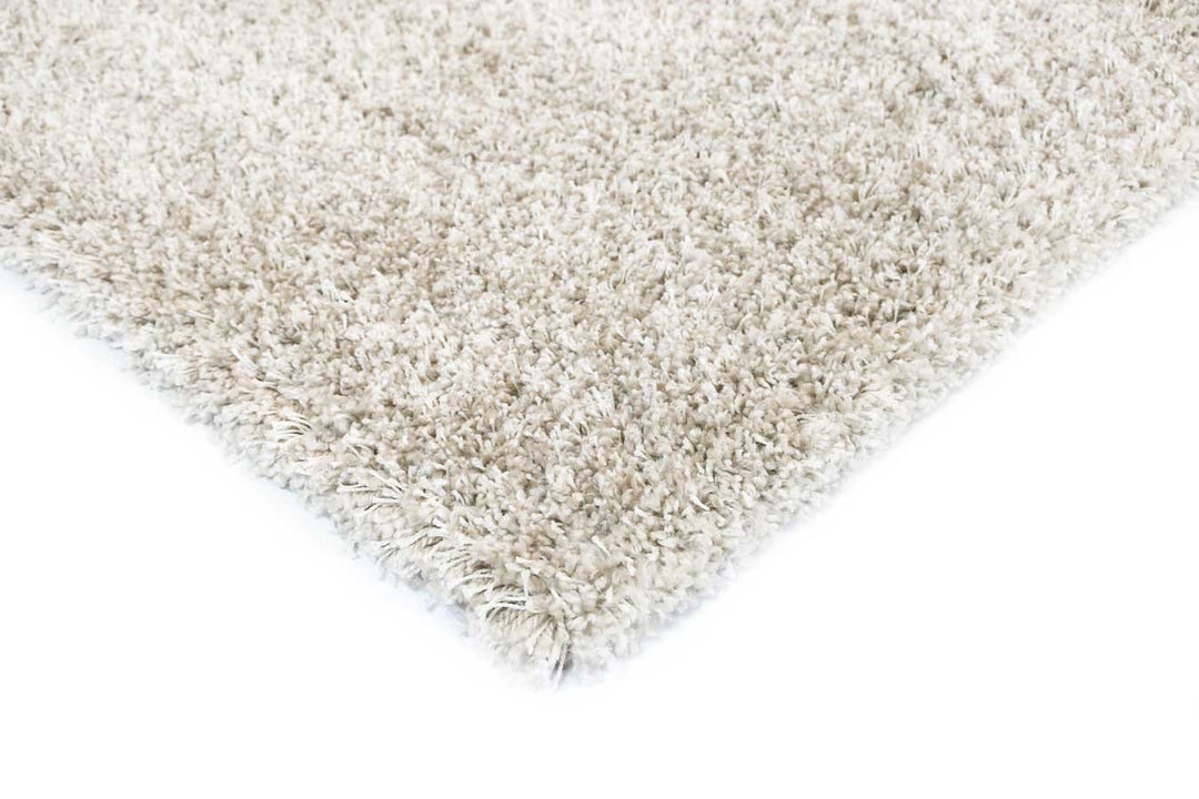 Comfort Plush Beige Cream Shaggy Rug