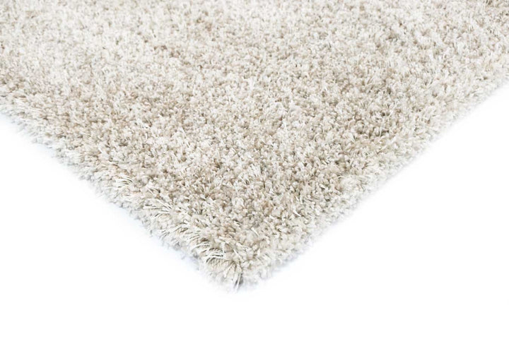 Comfort Plush Beige Cream Shaggy Rug