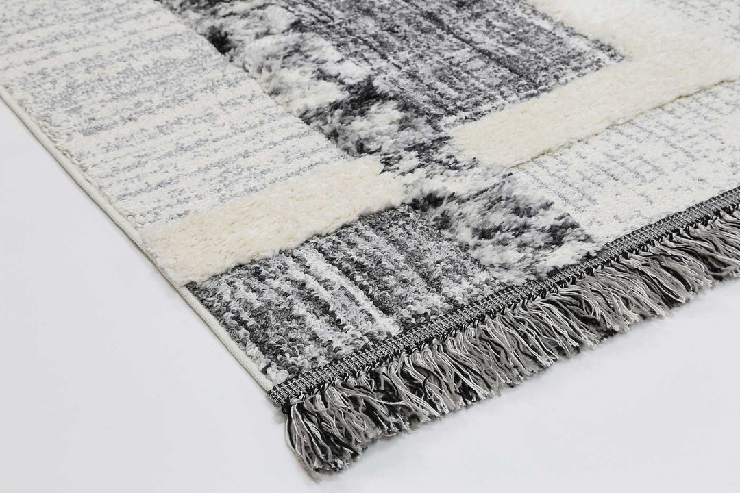Beni Modern Anthracite Rug