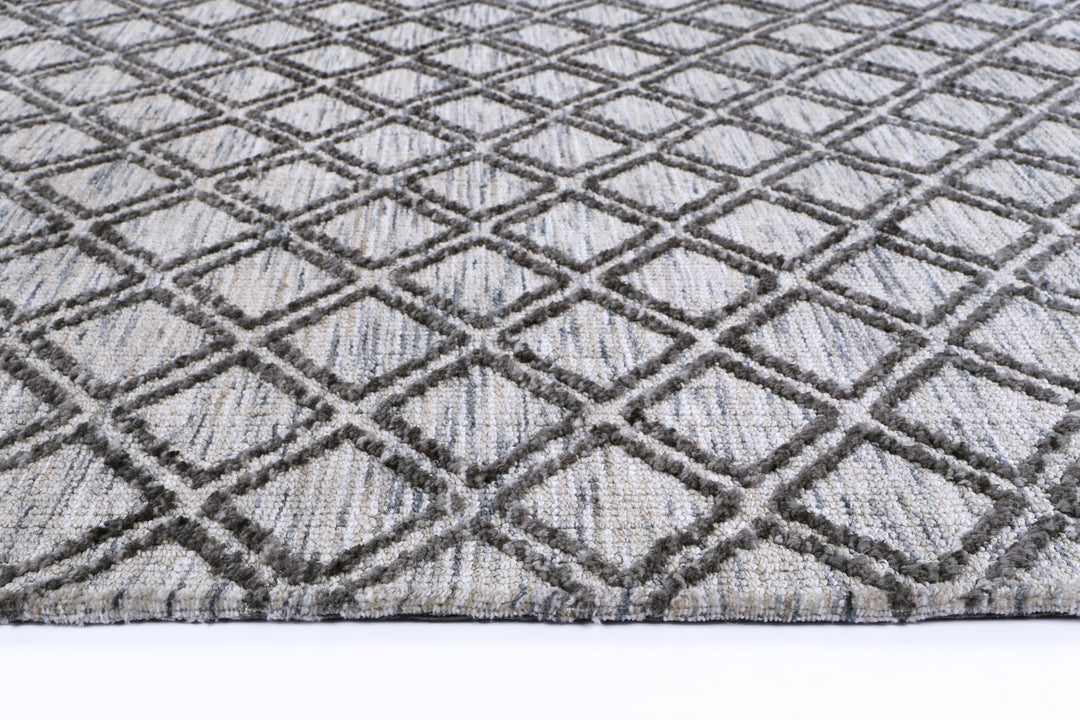 Aaliyah 01 Charcoal & Beige