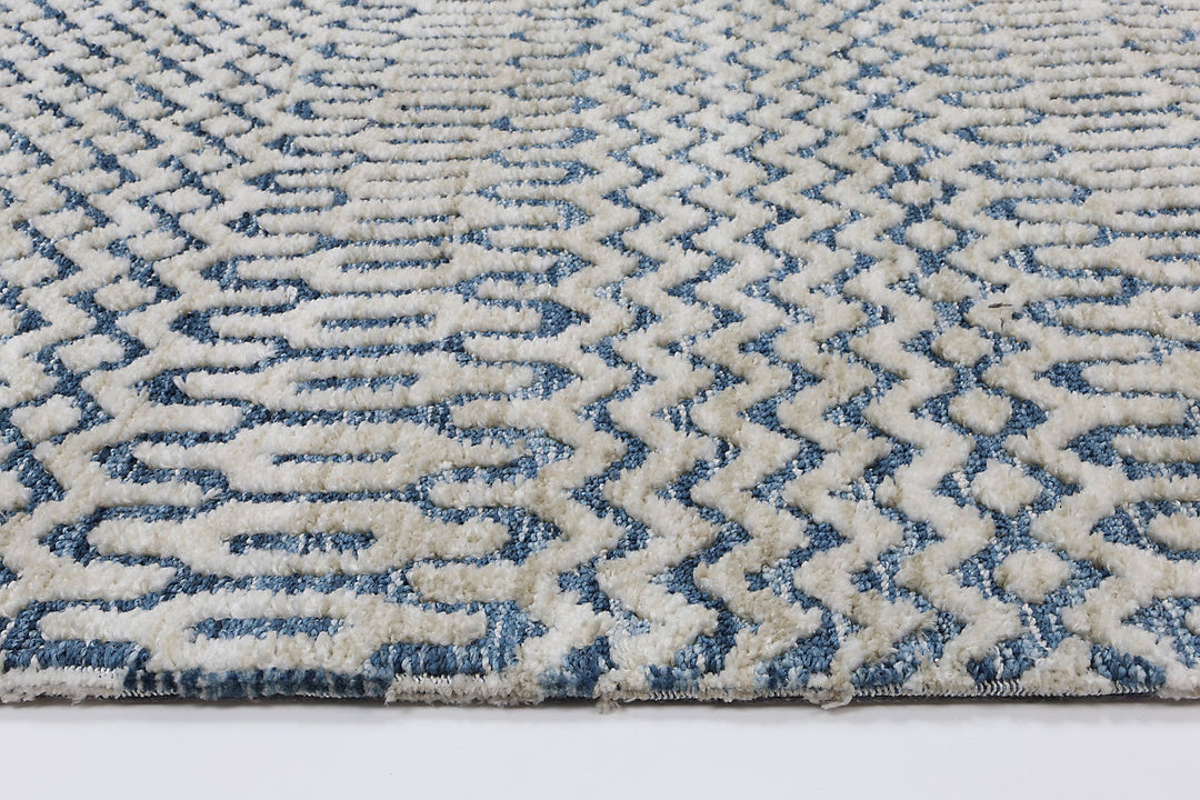 Aaliyah Camphils Navy Rug