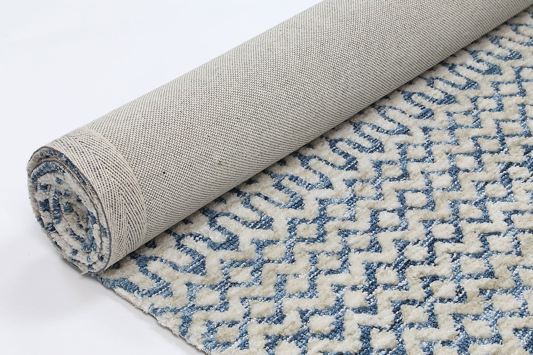 Aaliyah Camphils Navy Rug