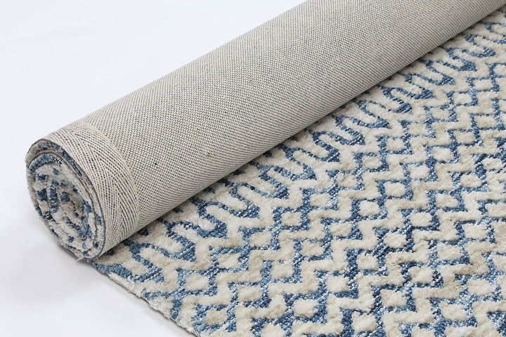 Aaliyah Camphils Navy Rug