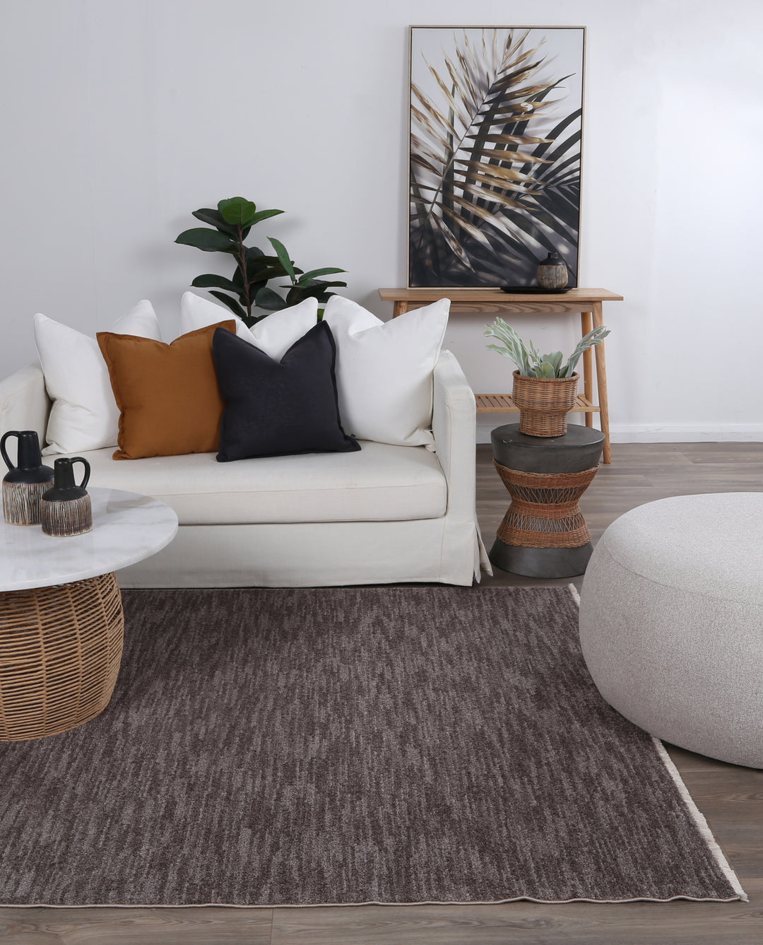 Baltimore Chobi Ash Rug