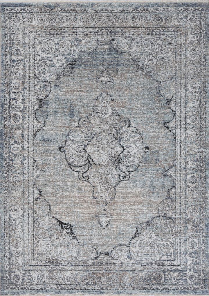 Chobi Vintage  Woodmere Grey Rug