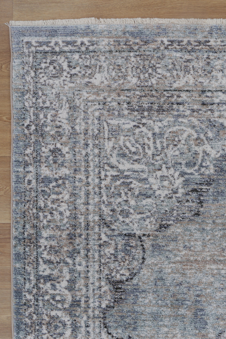Chobi Vintage  Woodmere Grey Rug
