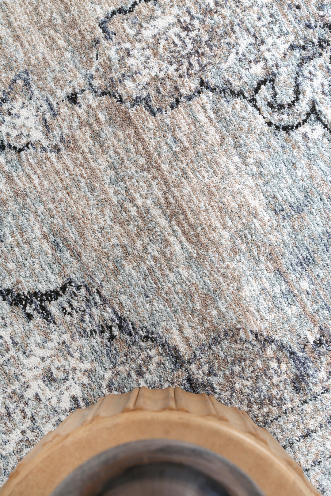 Chobi Vintage  Woodmere Grey Rug