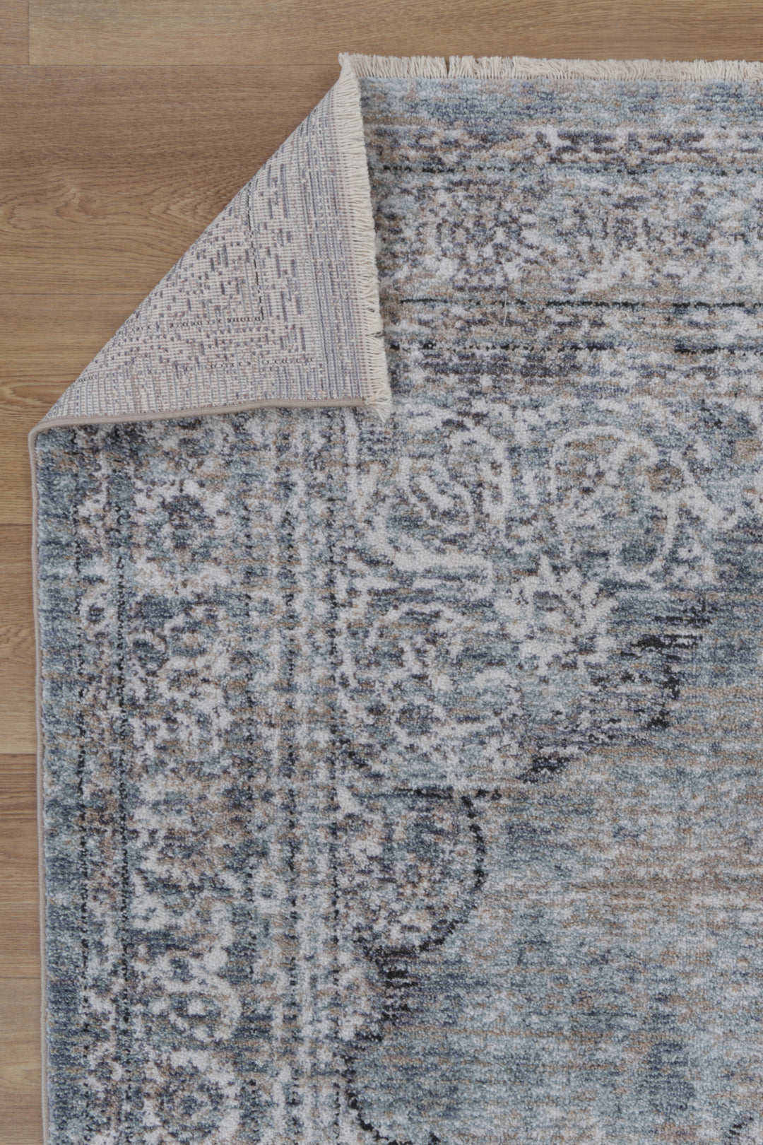 Chobi Vintage  Woodmere Grey Rug