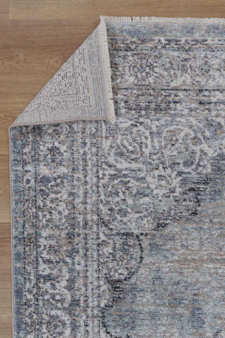 Chobi Vintage  Woodmere Grey Rug