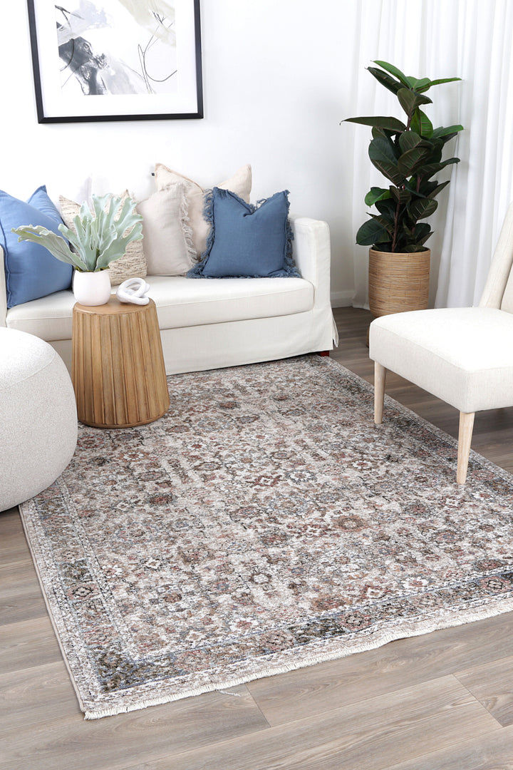 Chobi Vintage  Cedercroft  Beige/Rust Rug