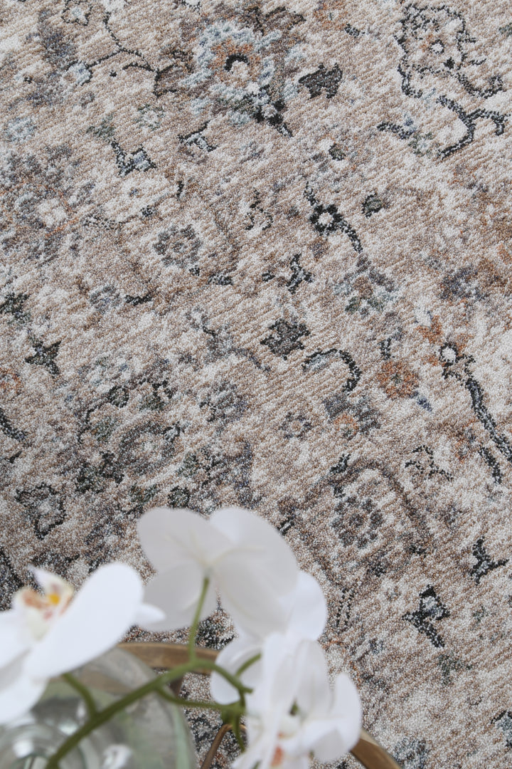Chobi Vintage Parklane Beige  Rug
