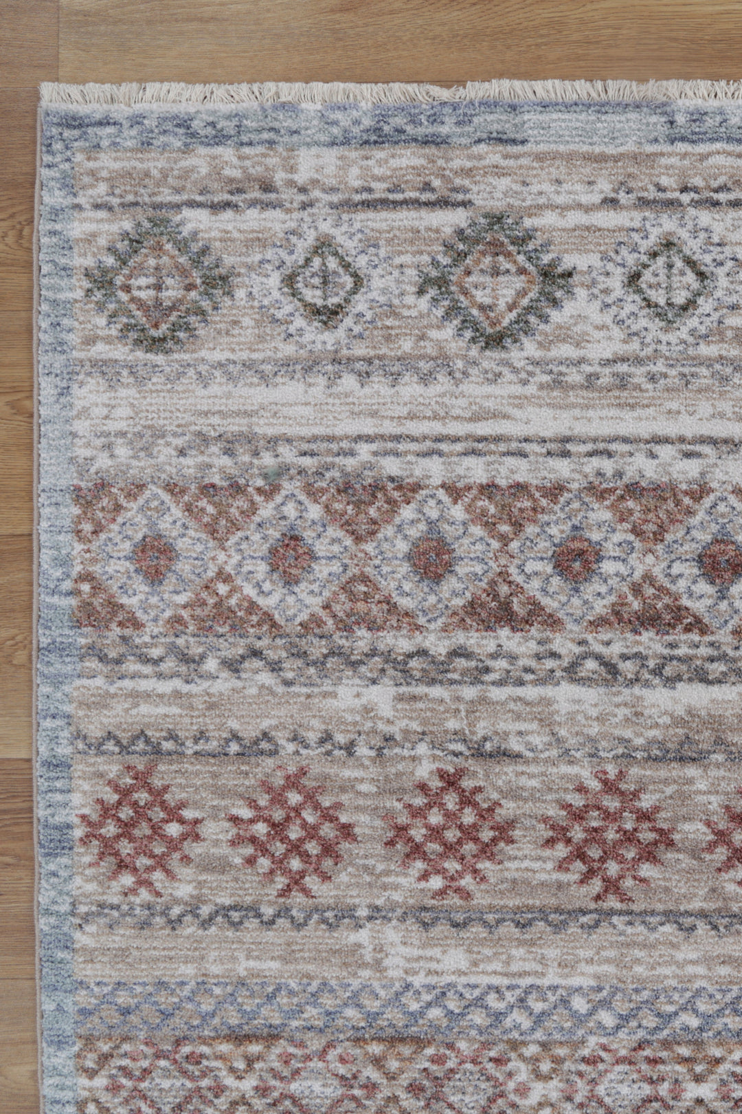 Chobi Vintage  Violetville Rust Multi Rug