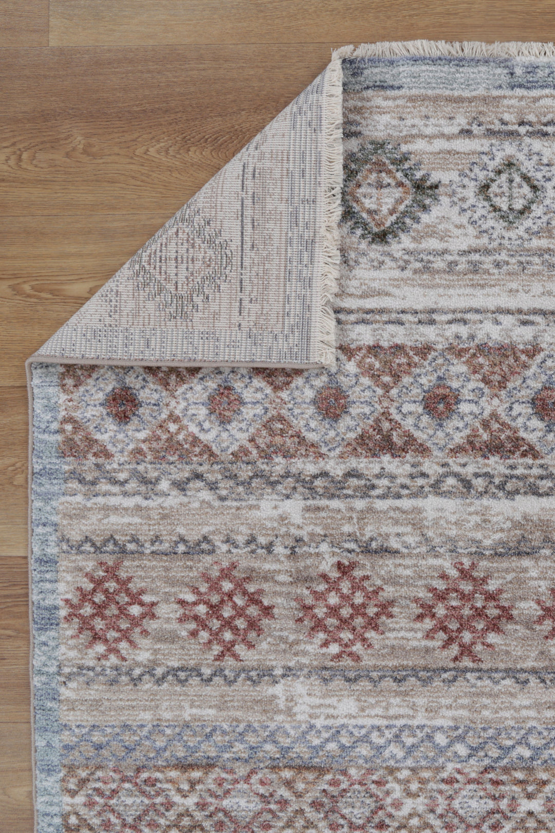 Chobi Vintage  Violetville Rust Multi Rug