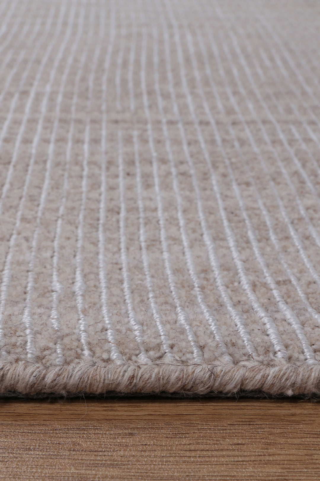 Byron Beige Wool Rug