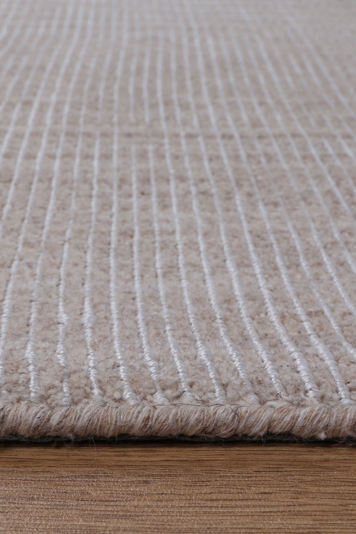 Byron Beige Wool Rug
