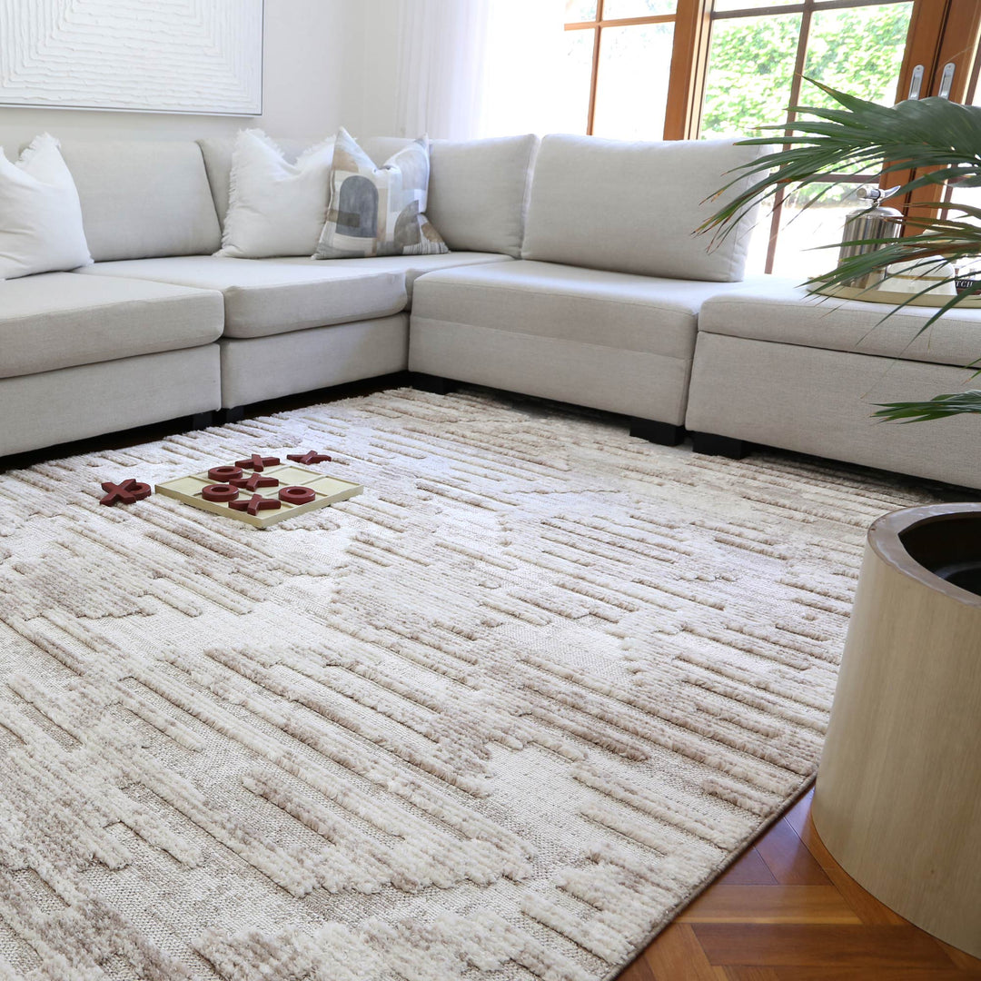 Origin Uzma Contemporary Beige Rug
