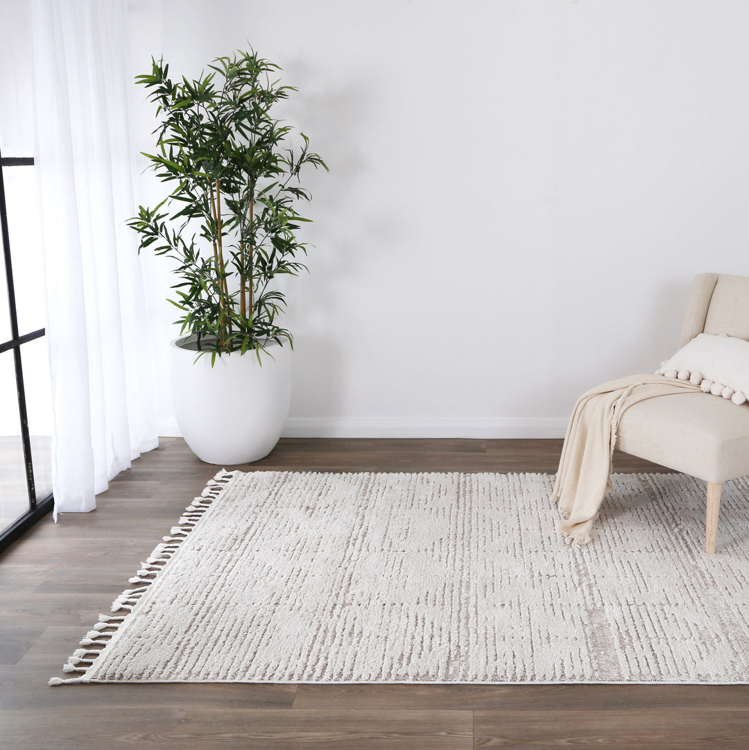 Origin Rasha Geometric Ivory Rug