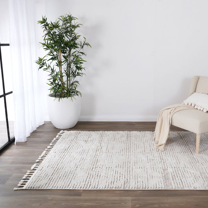 Origin Rasha Geometric Ivory Rug