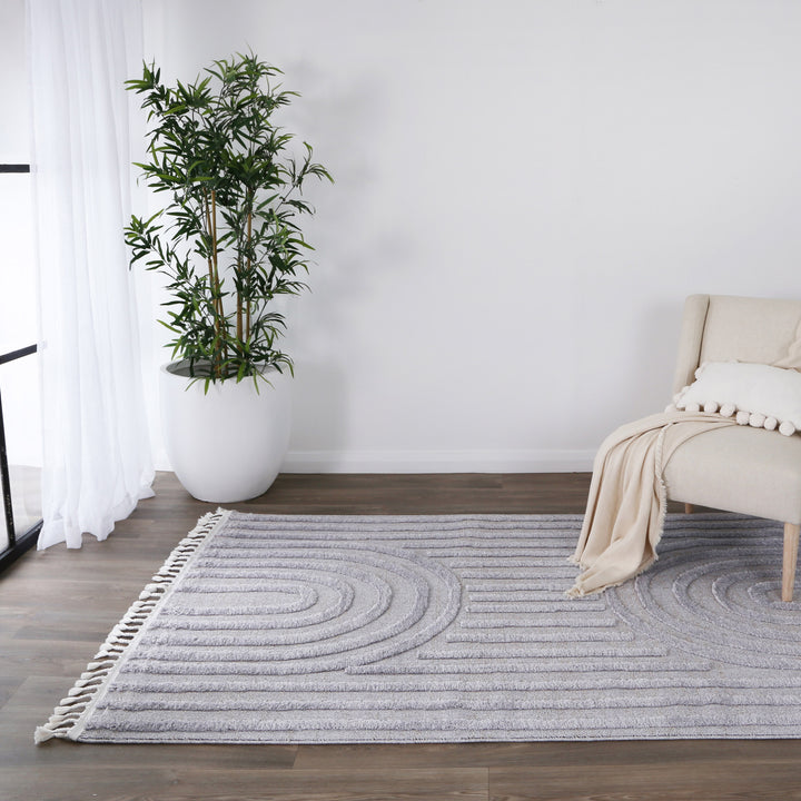 Origin Azra Contemporary Silver Rug