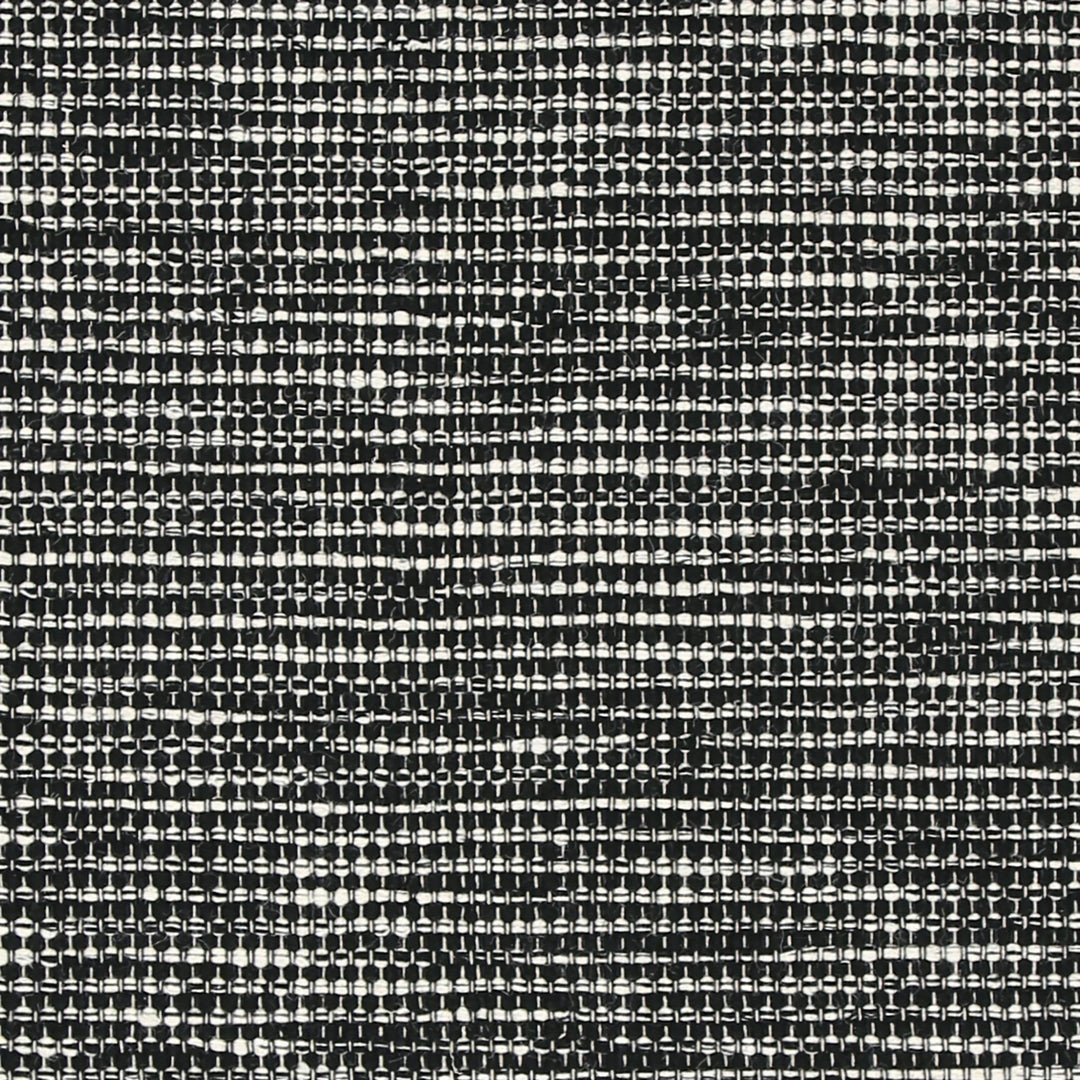 Nordic Black White Reversible Wool Rug