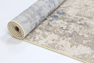 Paradiso One Modern Beige Blue Rug