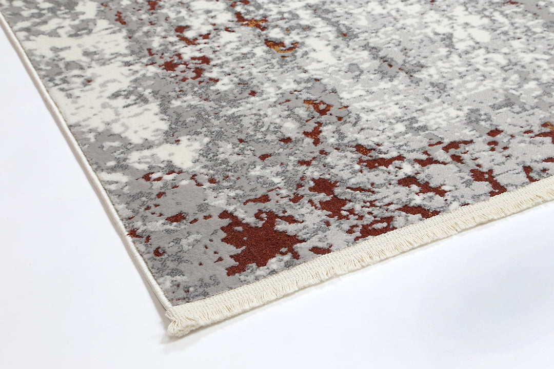 Paradiso One Modern Grey Terracotta Rug